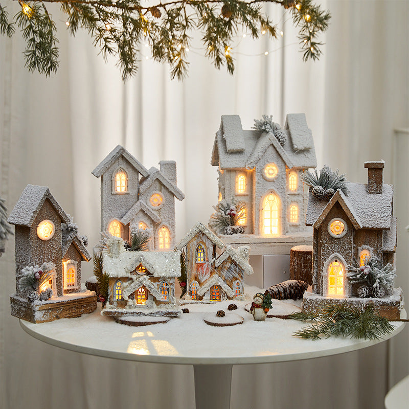 Light-Up Christmas Village Houses for Cozy Displays