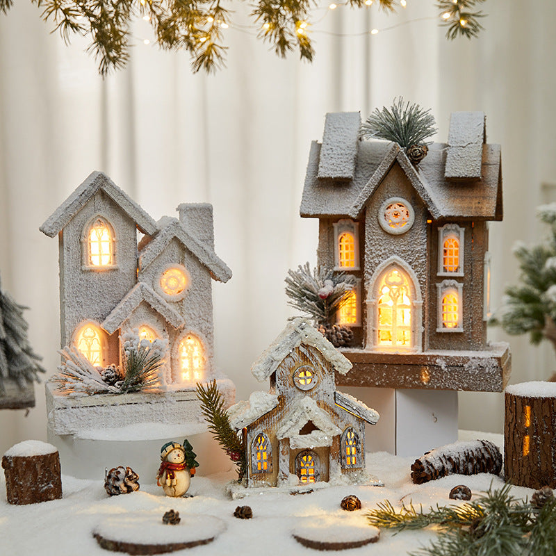 Light-Up Christmas Village Houses for Cozy Displays