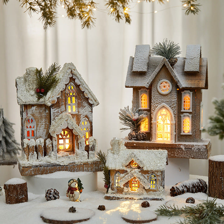 Light-Up Christmas Village Houses for Cozy Displays
