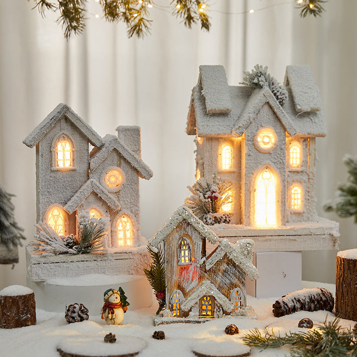 Light-Up Christmas Village Houses for Cozy Displays