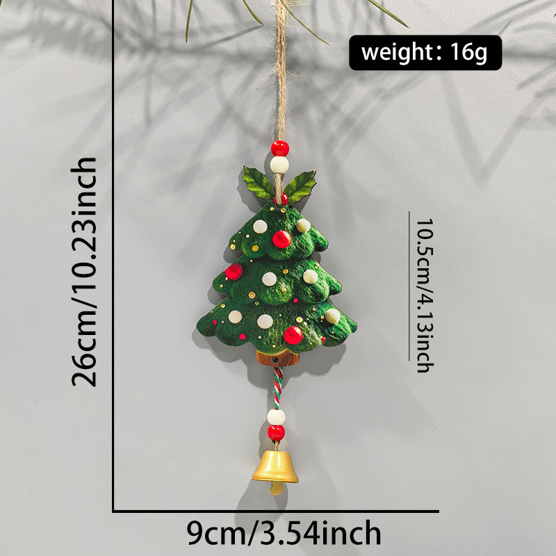 Wooden Christmas Ornaments for Cheerful Tree Charm