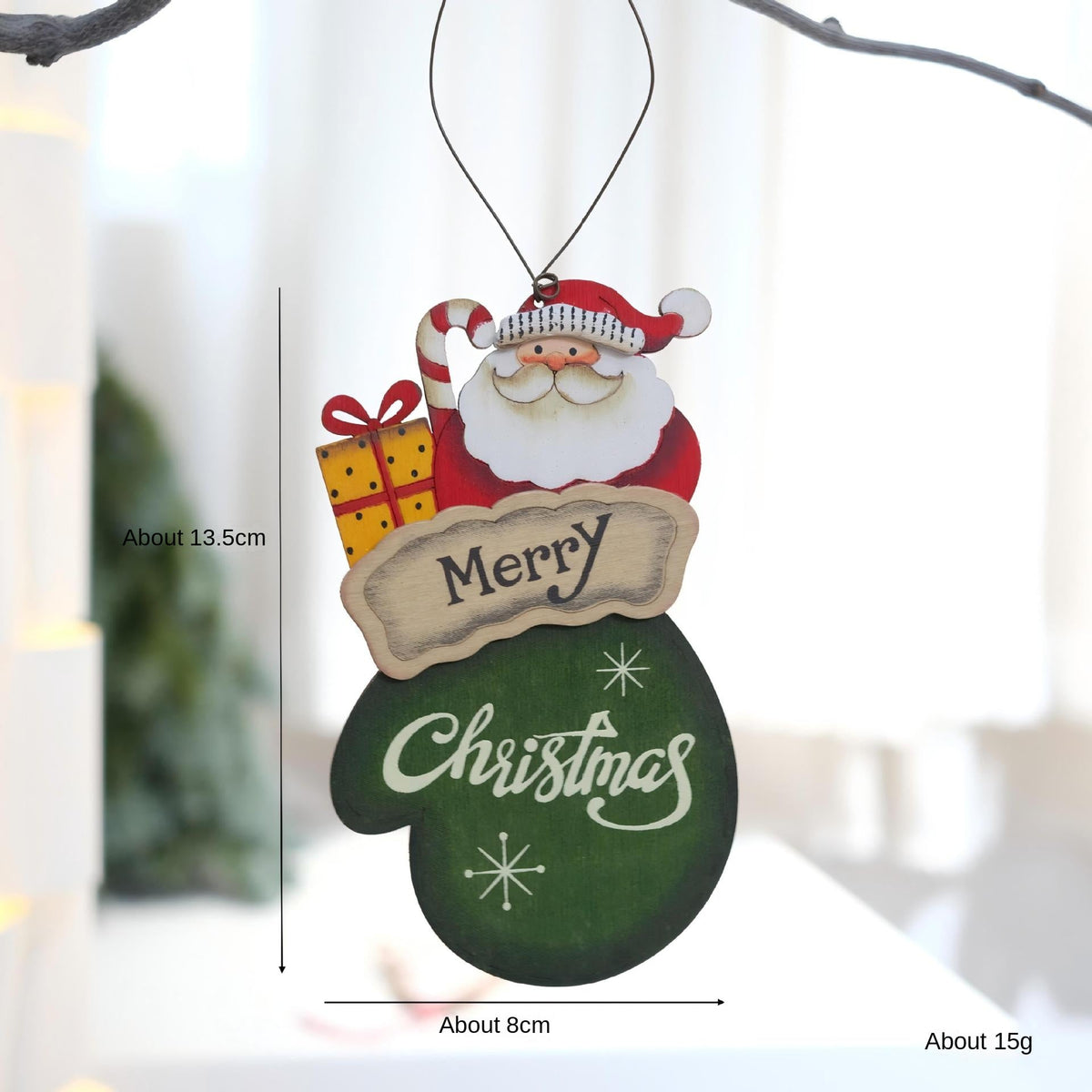 Wooden Christmas Ornaments for Vintage Holiday Cheer