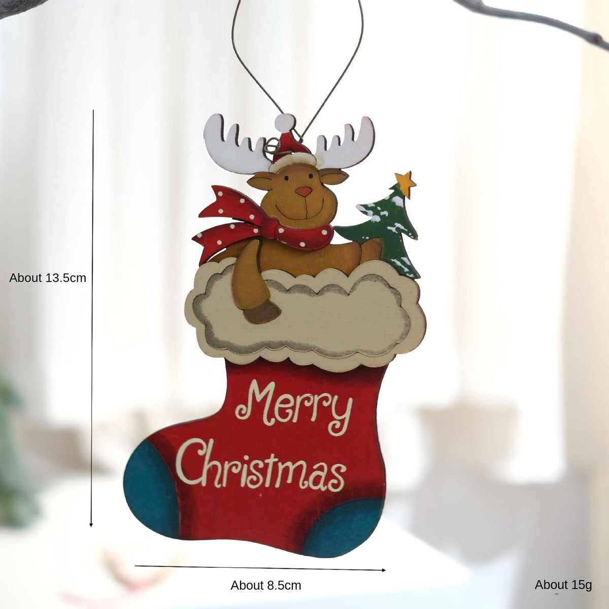 Wooden Christmas Ornaments for Vintage Holiday Cheer