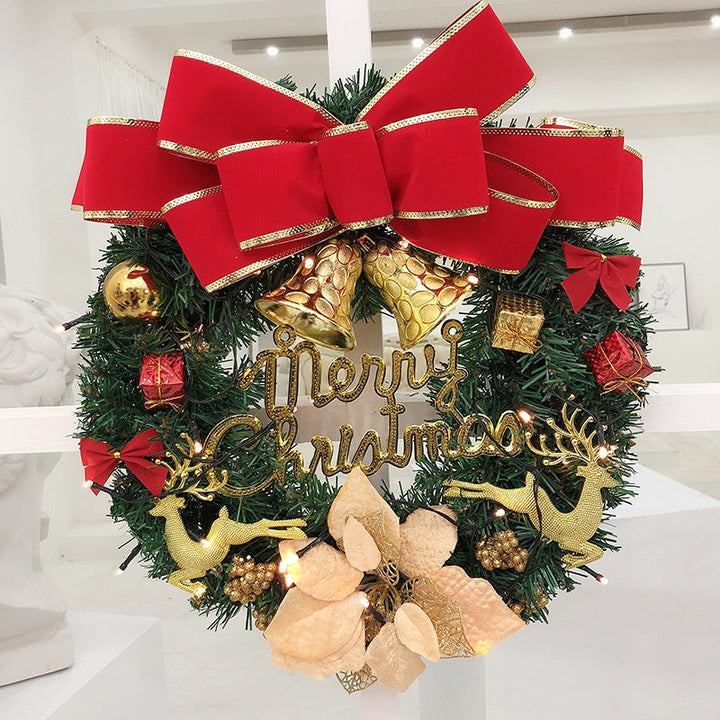 Christmas Wreath Decoration for Festive Door Displays