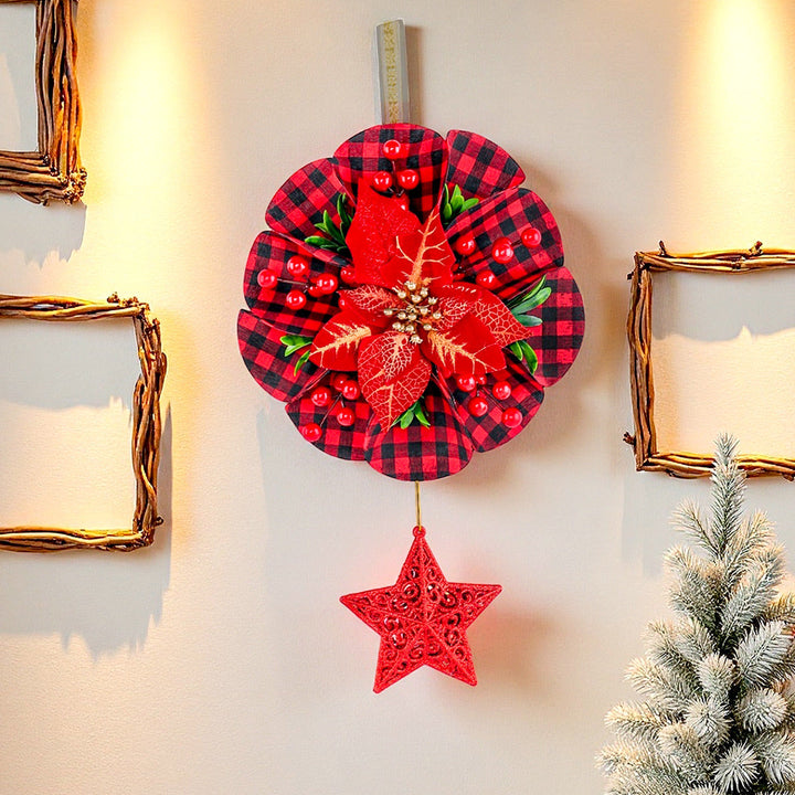 Christmas Wreath Door Decorations for Festive Entryways