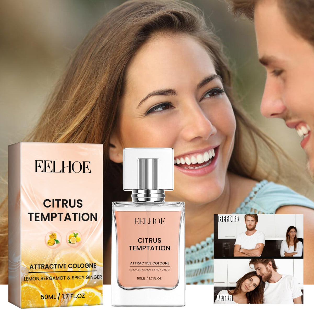 Citrus Cedar Fragrance for Fresh Date-Night Appeal