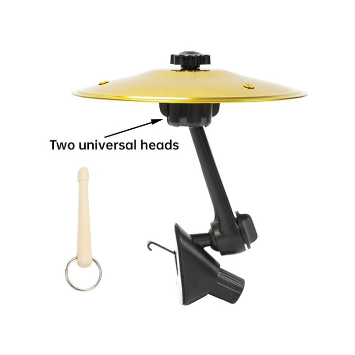 Clamp-On Mini Wind Chime Disc for Vehicle Accessories