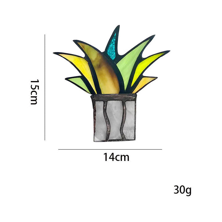 Mini Agave Ornament: Maintenance-Free Colorful Decor