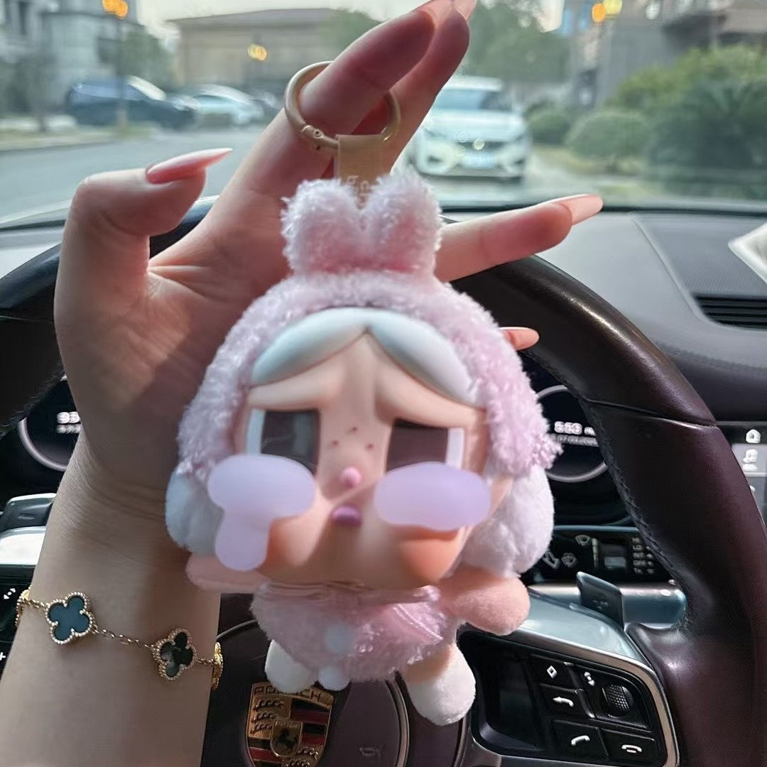 Plush Bag Charm With Hidden-Tear Character Details