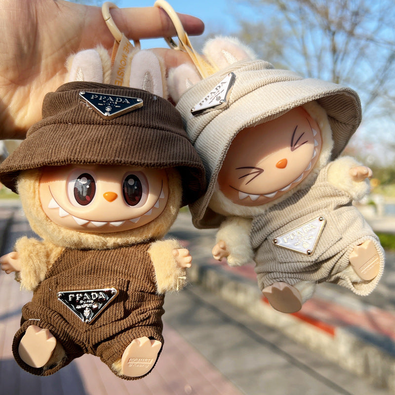 Labubu Doll Clothing Set with Matching Hat & Shoes