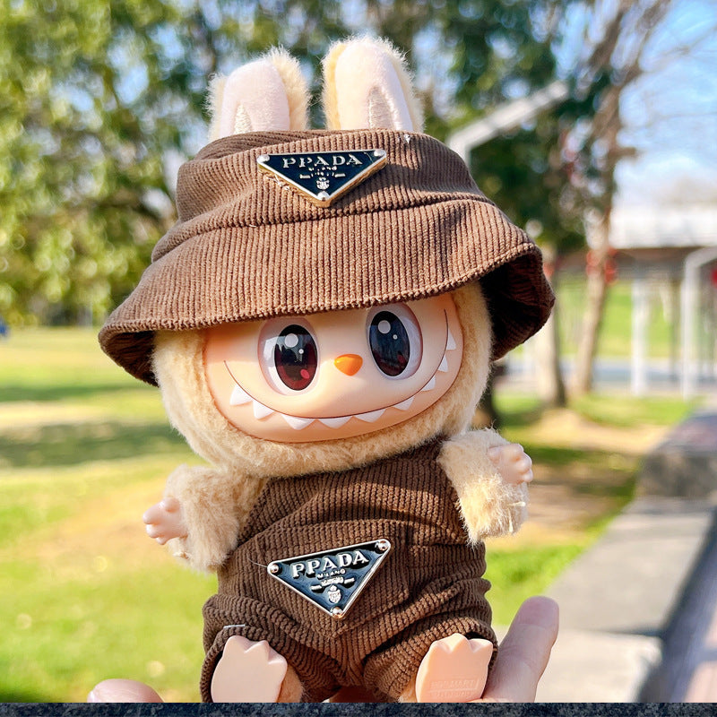 Labubu Doll Clothing Set with Matching Hat & Shoes