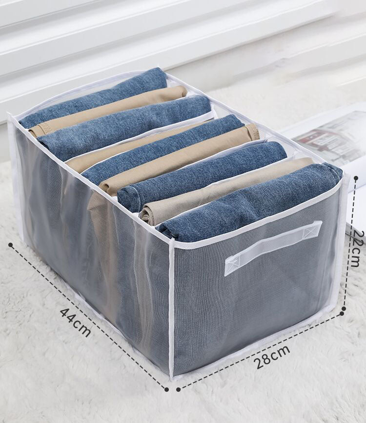 Foldable Jeans Storage Box for Drawers and Wardrobes