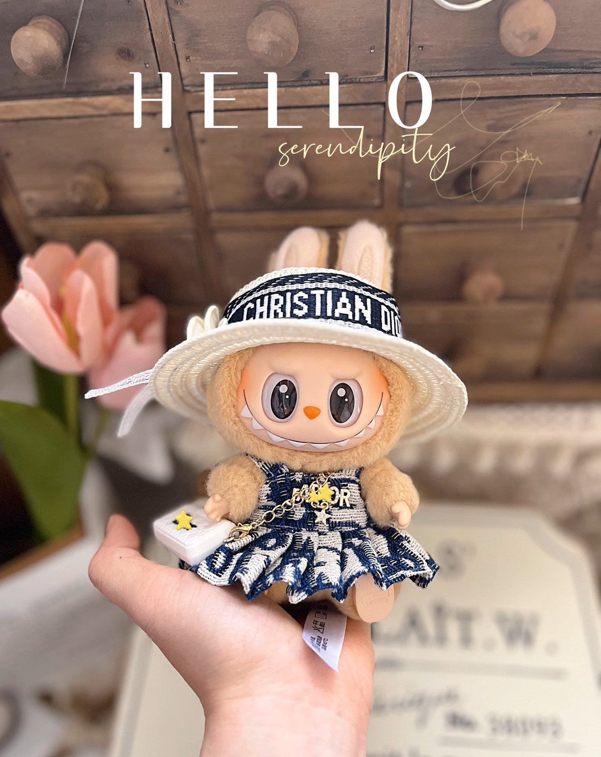 Labubu Doll Clothes & Accessories for Miniature Style