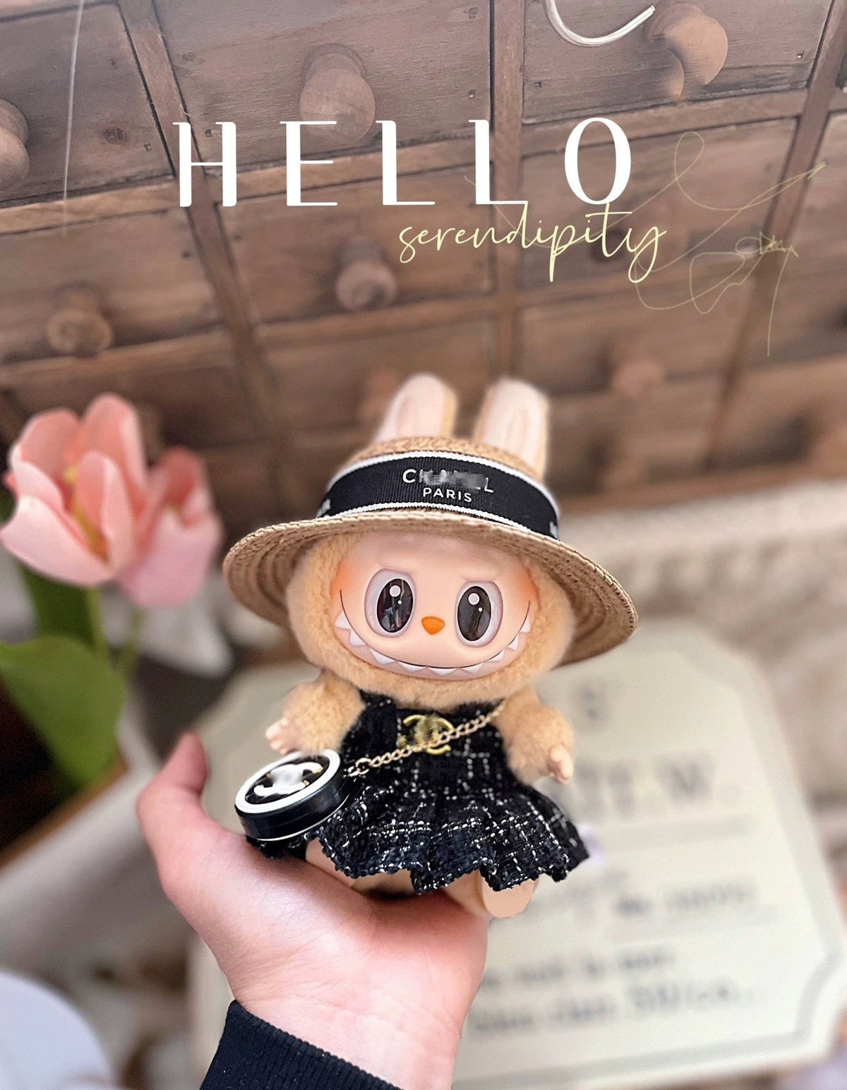 Labubu Doll Clothes & Accessories for Miniature Style