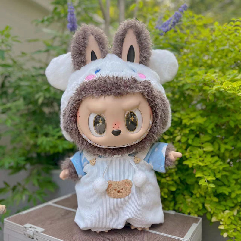 58cm LABUBU Doll Clothes Set for Collector Styling