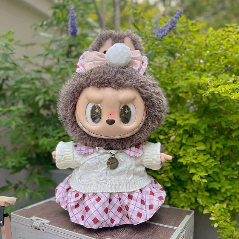 58cm LABUBU Doll Clothes Set for Collector Styling