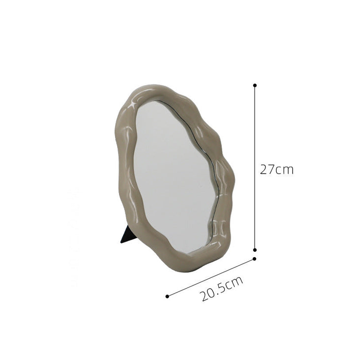 Cloud Makeup Mirror Desktop Storage Box Vanity Decor
