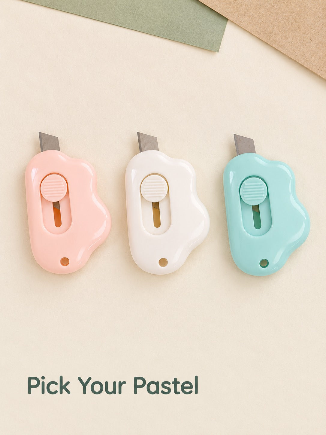 Cute Cloud Mini Utility Knife for Paper & Stickers