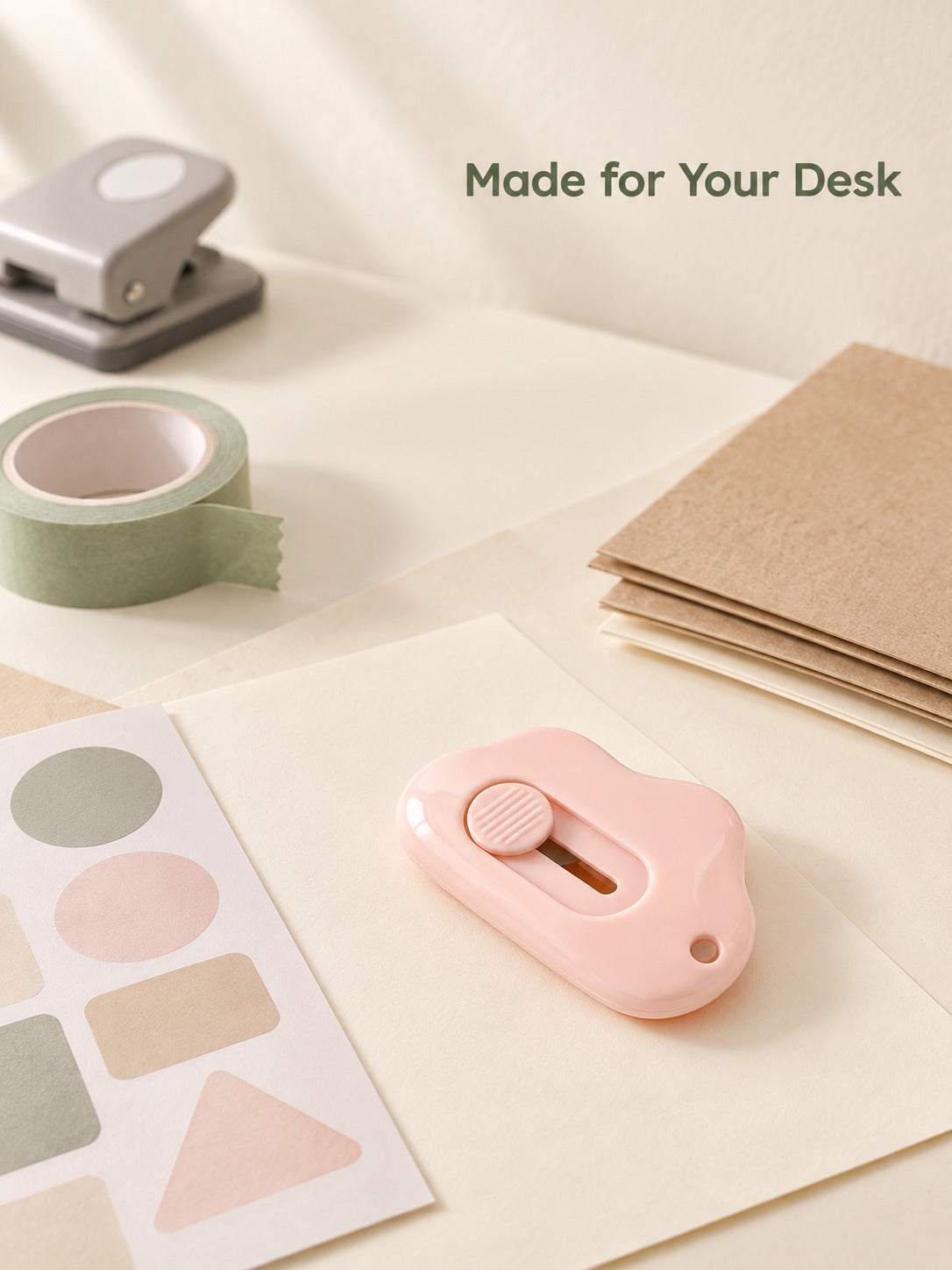 Cute Cloud Mini Utility Knife for Paper & Stickers