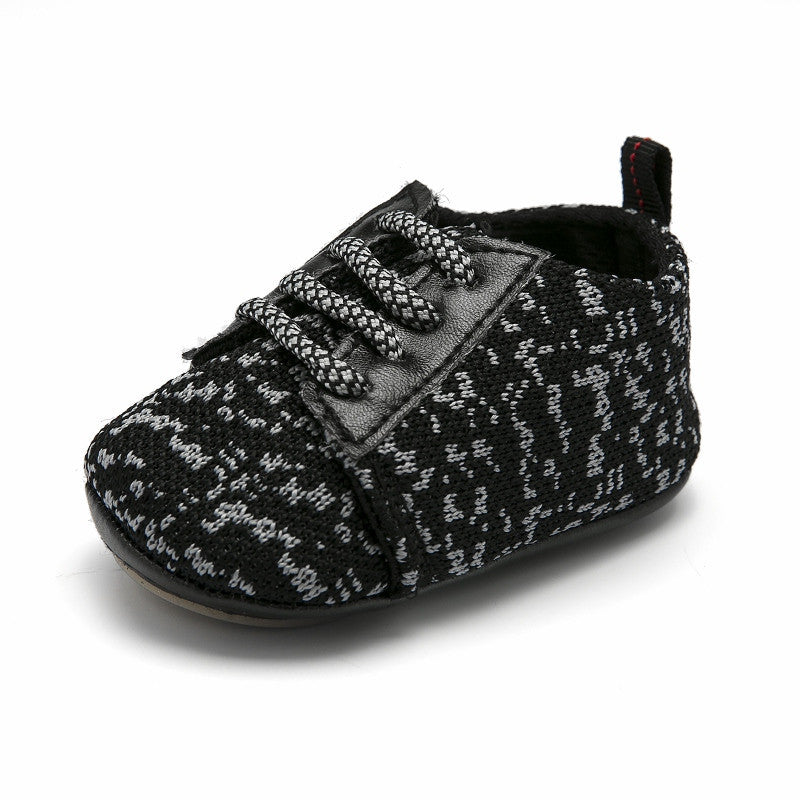 Baby Sneakers with Soft Flexible Non-Slip Rubber Soles