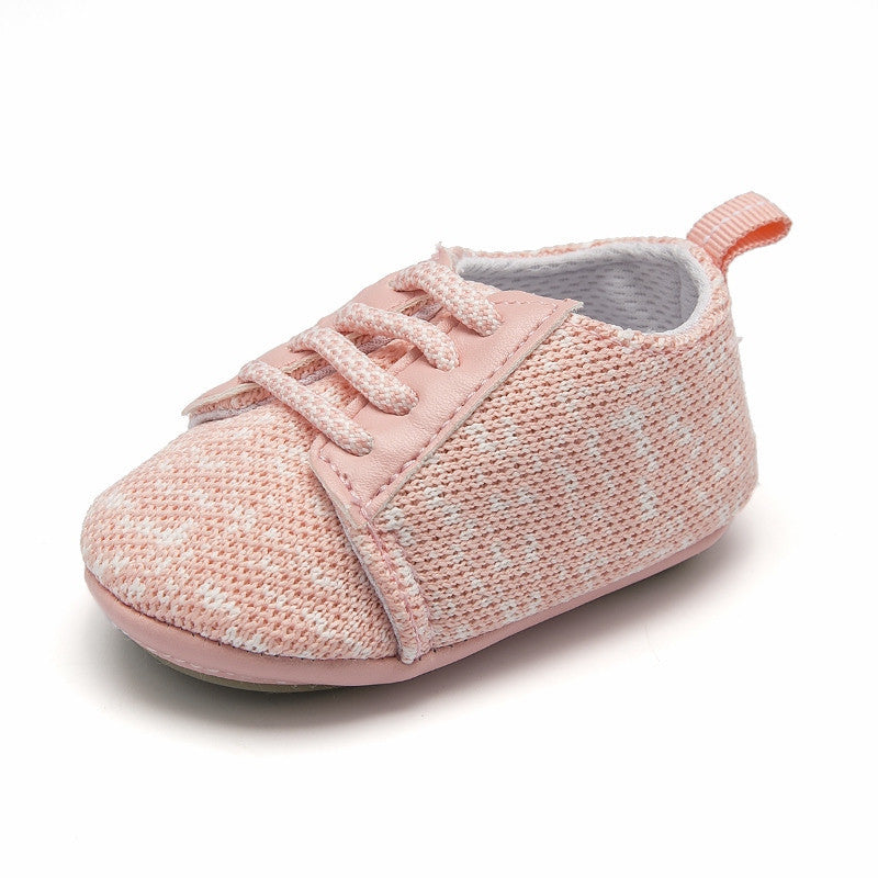 Baby Sneakers with Soft Flexible Non-Slip Rubber Soles