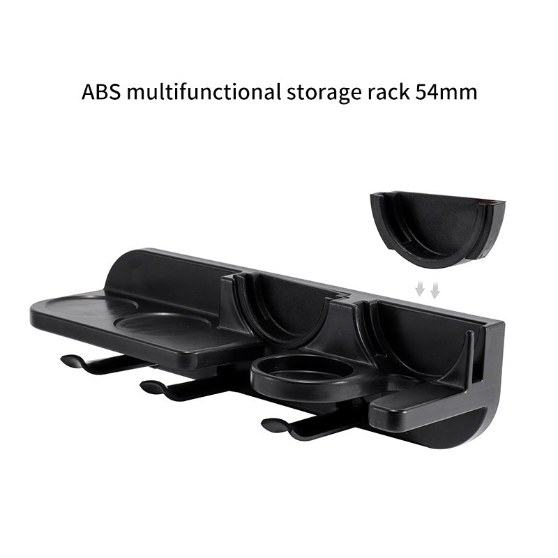 No-Punch Coffee Machine Wall Rack for Portafilter Storage