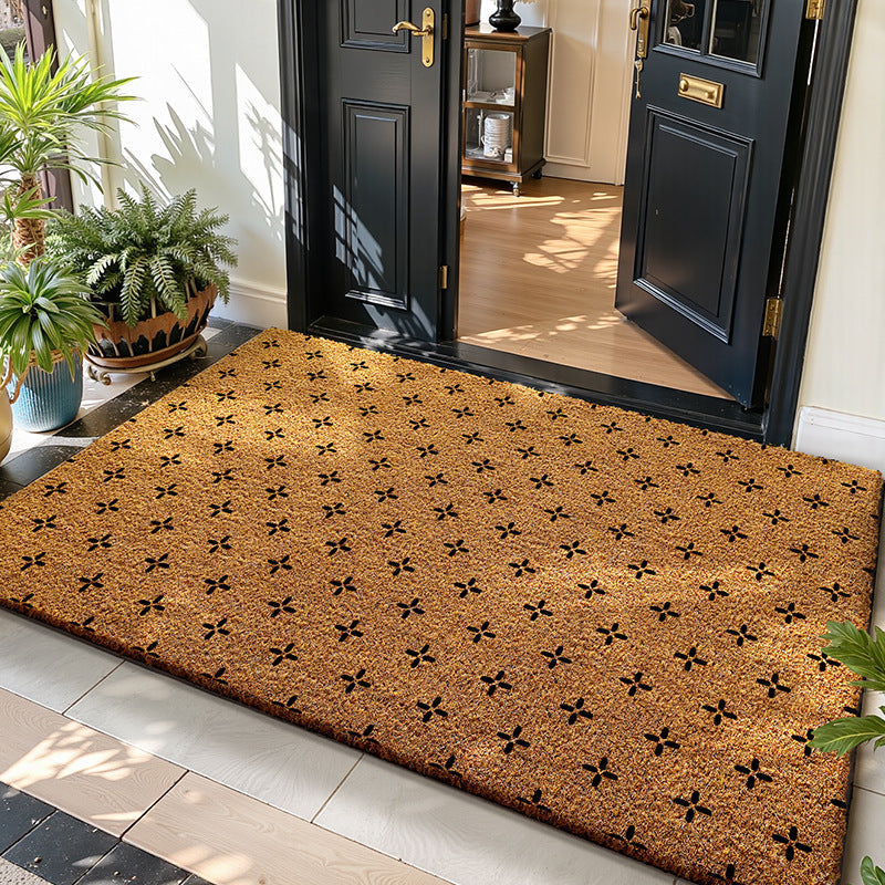 Coir Doormat for Entryway, Durable Dirt-Scraping Mat