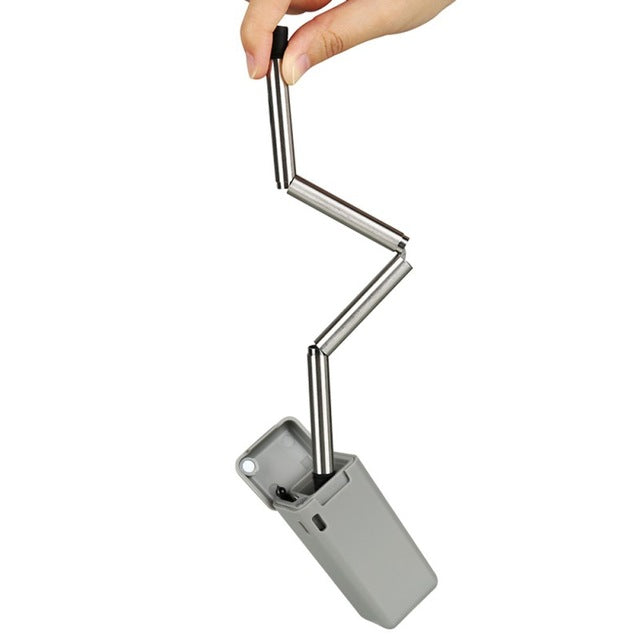 Collapsible Stainless Steel Straw with Travel Case