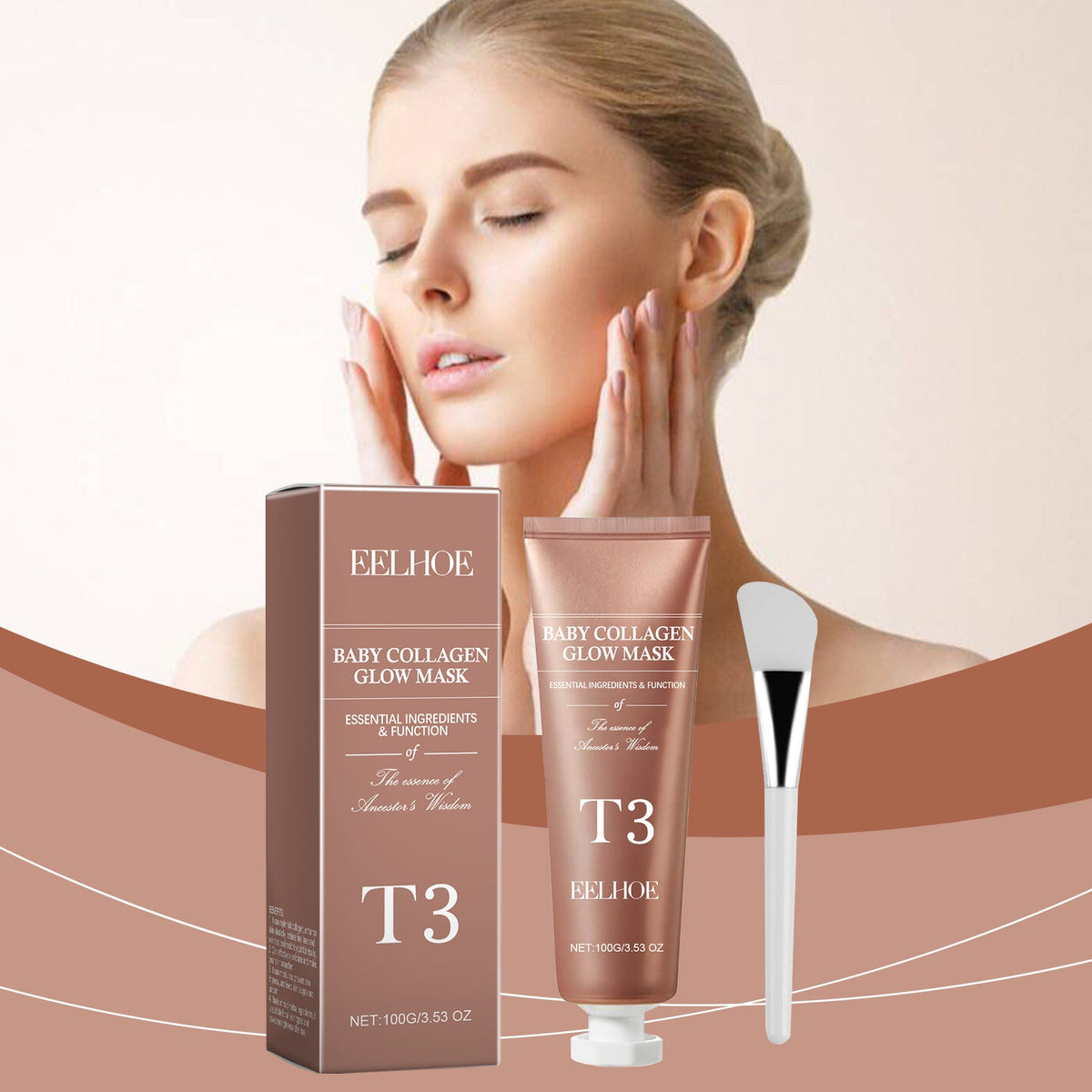 Collagen Peel-Off Face Mask for Glow & Hydration Boost