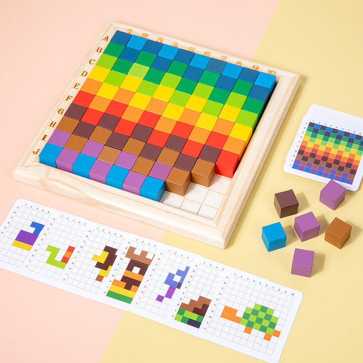 Color Sorting Puzzle Board for Hands-On Early Learning