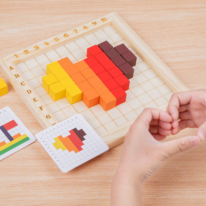 Color Sorting Puzzle Board for Hands-On Early Learning
