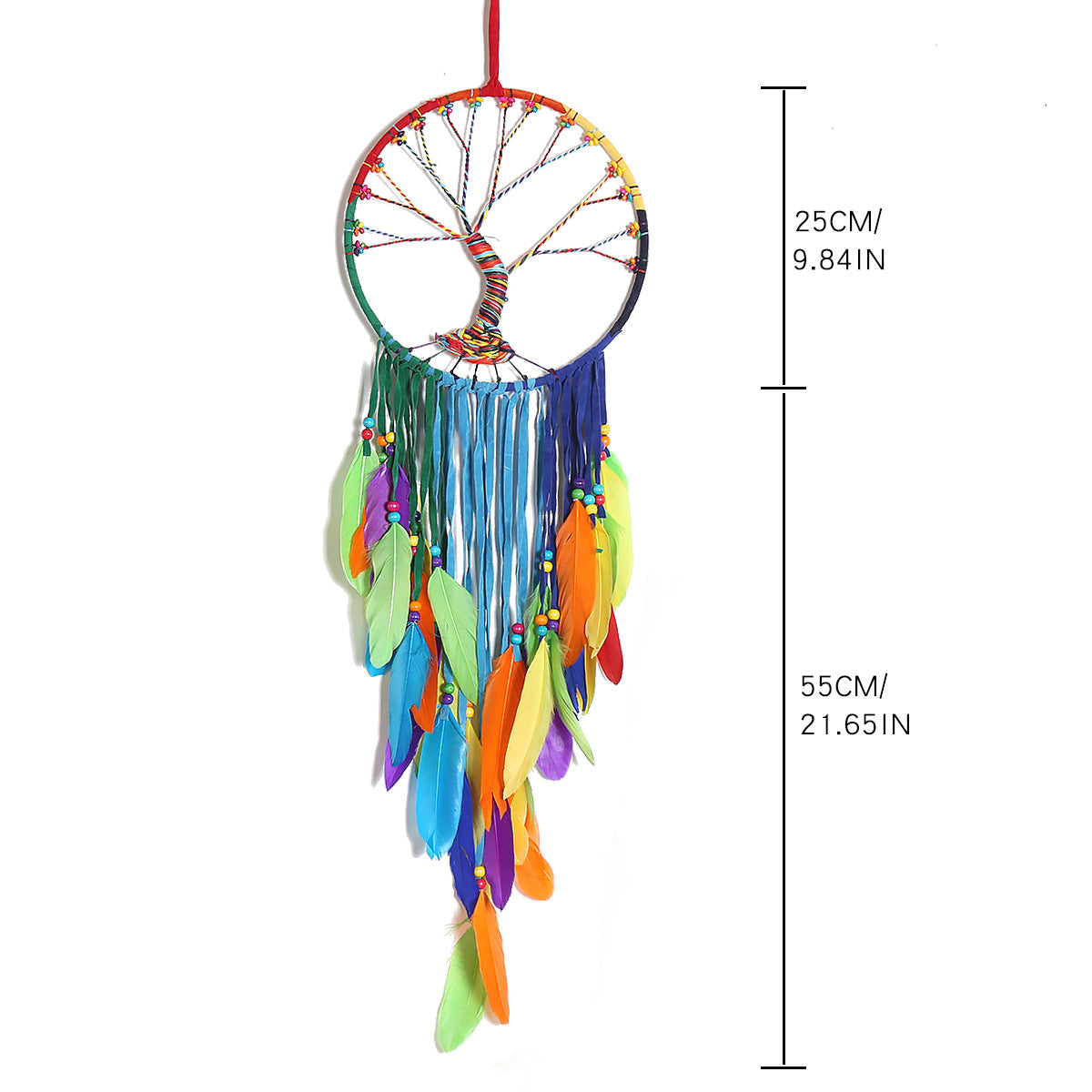 Bohemian Tree of Life Wall Hanging for Colorful Decor