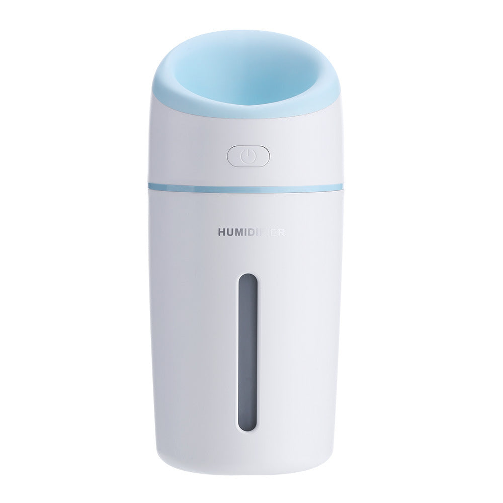 Colorful Mini Humidifier with Night Light for Desk & Car