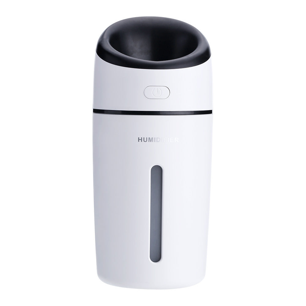 Colorful Mini Humidifier with Night Light for Desk & Car