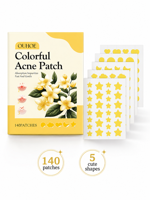 Colorful Acne Patches — Gentle Overnight Spot Treatment