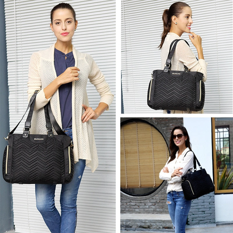 Large Diaper Bag for Organized Baby Essentials On-the-Go