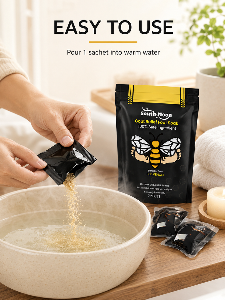 Foot Bath Beads for Joint Relief — Soothe Hands, Feet & Knees