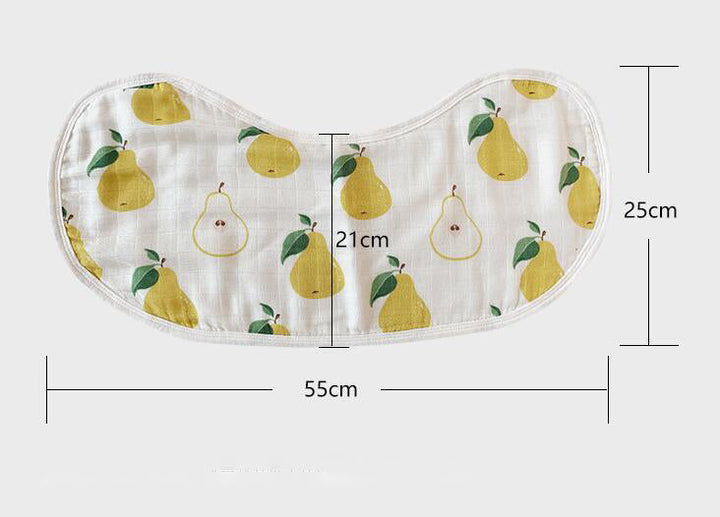 Baby Bandana Bibs With Wide Coverage for Drool & Meals