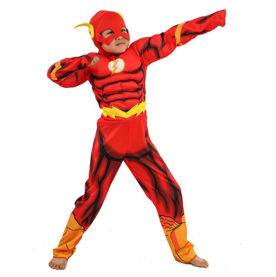 Kids Superhero Costume With Mask for Halloween Fun