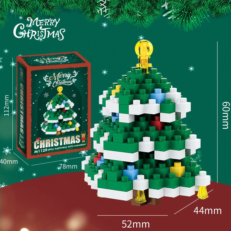 Christmas Building Blocks Set for Festive Family Fun