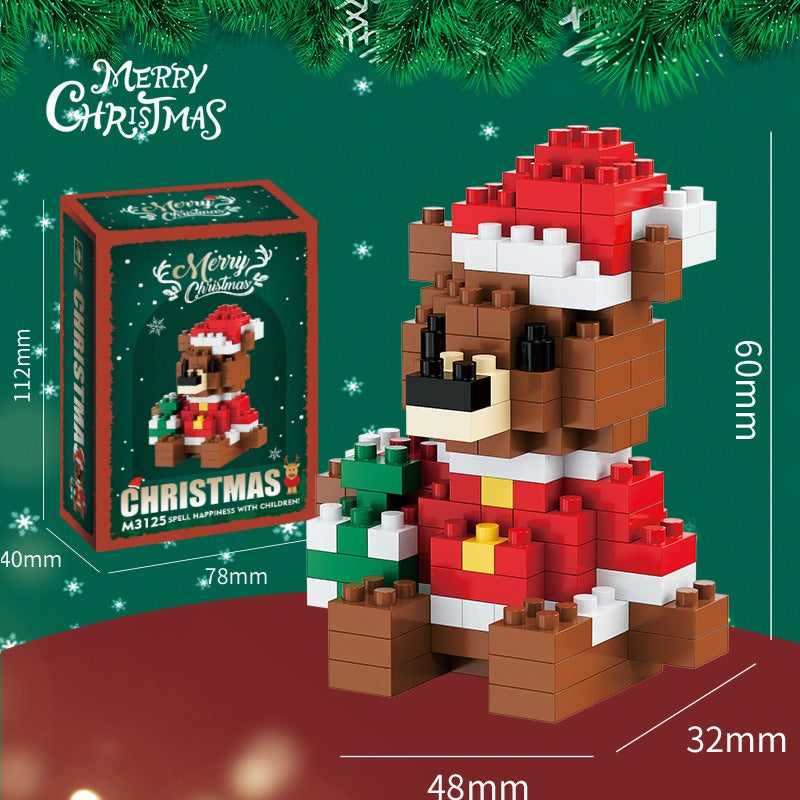 Christmas Building Blocks Set for Festive Family Fun