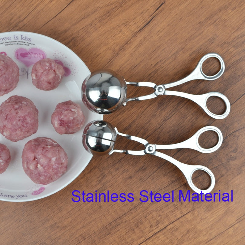 Stainless Steel Meatball Maker Clip for Even Meatballs