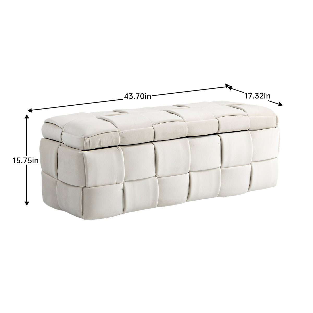 Storage Ottoman Bench: Hidden Bedding Storage and Seating