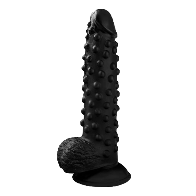 Textured Suction Cup Dildo for Hands-Free Pleasure