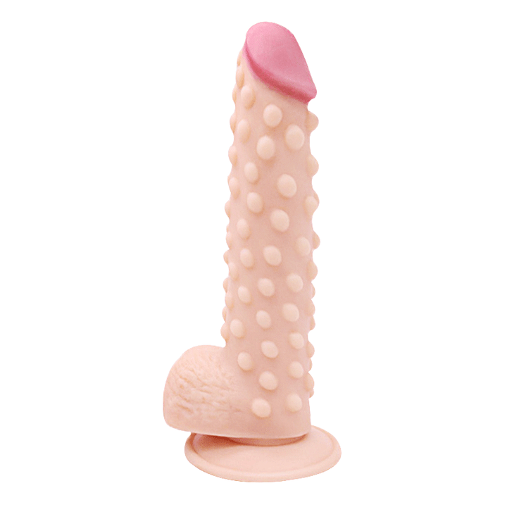 Textured Suction Cup Dildo for Hands-Free Pleasure