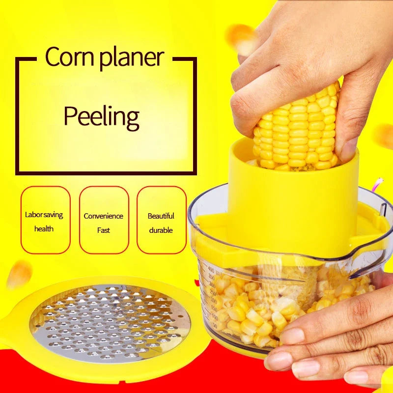 Corn Kernel Stripper and Ginger Garlic Grater Tool