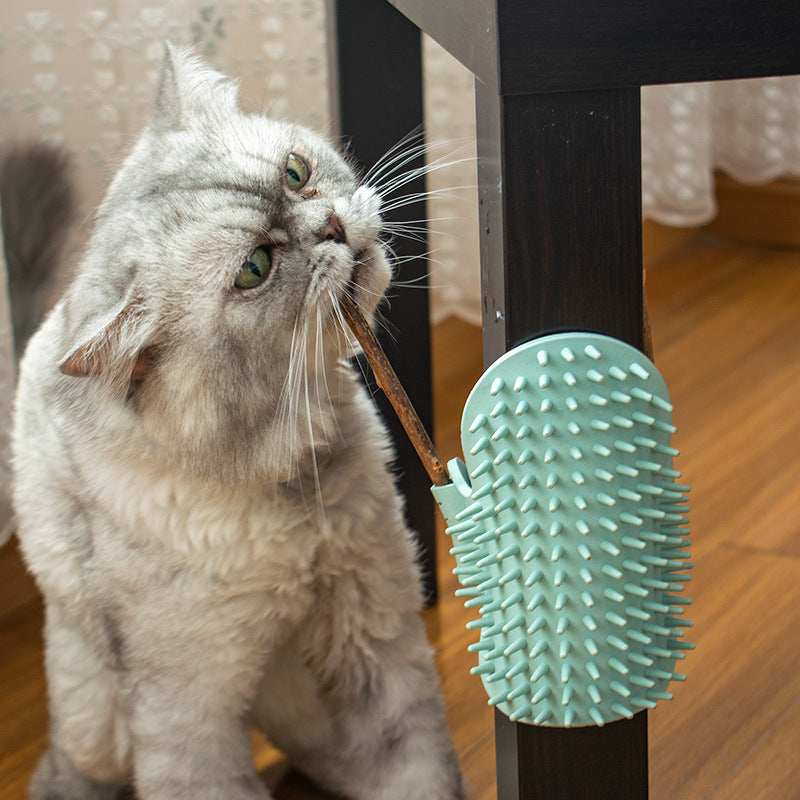 Corner Cat Grooming Comb for Indoor Itch Relief