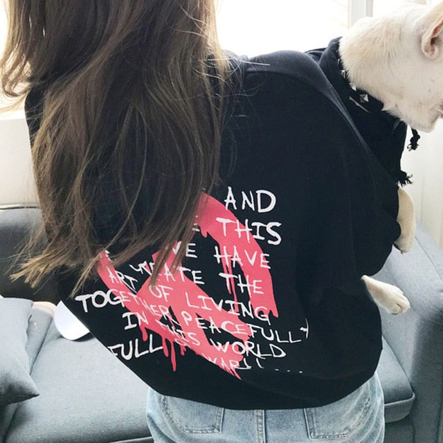 Cotton French Bulldog Hoodie for Cozy Streetwear Style