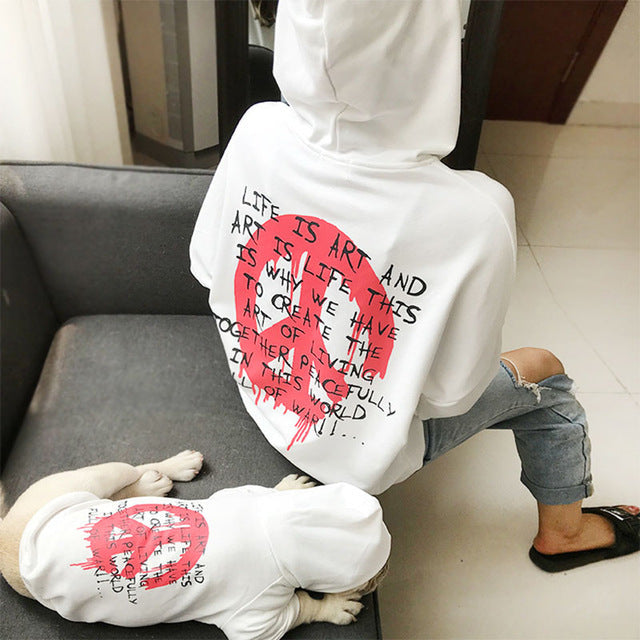 Cotton French Bulldog Hoodie for Cozy Streetwear Style