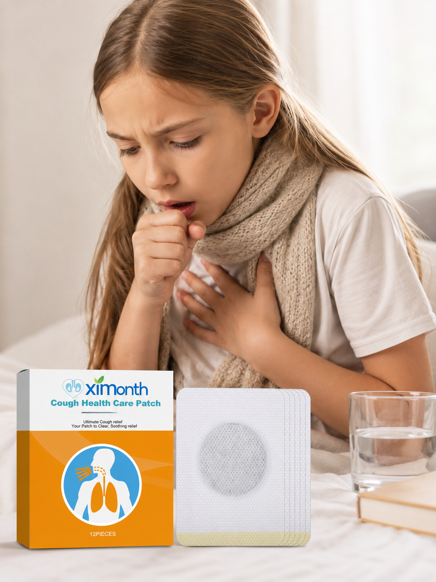 Cough Relief Patch — Natural, Gentle Overnight Comfort (12